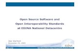 Open Source Software and Open Interoperability Standards ... Open Source Software & Open Interoperability