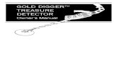 GOLD DIGGER TREASURE DETECTOR - Fingerhut With your GOLD DIGGER¢â€‍¢ Treasure Detector, it¢â‚¬â„¢s automatic