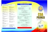 CDA PRIMER 3folds (final) ... COOPERATIVE DEVELOPMENT AUTHORITY Regional Extension Offices REGION I 3/F Siapno Bldg., Perez Blvd. 2400 Dagupan City, Philippines Tel No. (075) 5235445