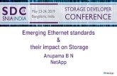 Emerging Ethernet standards their impact on Storage Emerging Ethernet standards & their impact on Storage