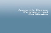 Associate Degree Programs and Certificates Associate Degree Programs and Certificates78 Cuyamaca College
