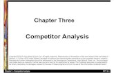 Ch03 Competitor Analysis
