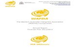 WAFDA Annual Report FY2012