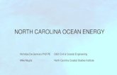 NORTH CAROLINA OCEAN ENERGY - Energy Alternatives.pdf MARINE HYDROKINETIC ENERGY Global potential Form Annual generation Tidal energy >300 TWh Marine current power >800 TWh Osmotic