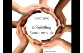 Colorado School Counseling Requirements
