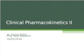 Clinical Pharmacokinetics (biotransformation)