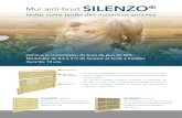 Isolation sonore | Mur anti-bruit silenzo - Gamme POTEAUX ... Couvertine Poteau U Panneau 60 x 210 cm