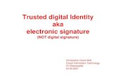 Trusted digital identity - hnee.de Trusted digital Identity aka electronic signature (NOT digital signature)