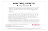 MATHCOUNTS - Math Problem Solving mathcounts Founding Sponsors: National Society of Professional Engineers,