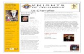 Le Chevalier - Chevalier January 2017.pdf · PDF file Le Chevalier . Volume 2 Issue 7 Le Chevalier January 2017 p.2 St. Bernadette Council 12164 480-905-0221 Vince and Susan . the