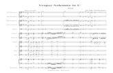 VesperSolemnein C · PDF file Bb-Klarinette 1 Bb-Klarinette 2 Bb-Trompete 1 Bb-Trompete 2 Pauken Violine I Violine II Sopran Alt Tenor Bass Kontrabass Ι − Θ Di -xit Do - mi-nus