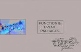 FUNCTION & EVENT PACKAGES - Botanic Wine Garden some of the finest dining establishments we just want