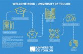 WELCOME BOOK - UNIVERSITY OF TOULON ... CONTACTS ¢â‚¬¢THINGS TO DO IN TOULON International Relations Department