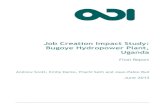 Job Creation Impact Study: Bugoye Hydropower Plant, Uganda ... Job Creation Impact Study: Bugoye Hydropower