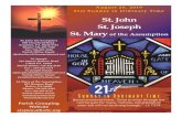 St. John St. Joseph St. Mary of the Assumption ... 2019/08/25 آ  Email: parishofficesj@yahoo.com Br.