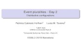 Event pluralities - Day 2 - Distributive c ... The distributive relation In ¯¬¾rst order logic, a distributive