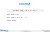 SPARE PARTS CATALOGUE - Nutica Profesionalnautica- .SPARE PARTS CATALOGUE Brand: NANNI DIESEL Model: