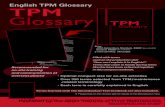 English TPM Glossary K C TPM Glossary TPM - jipm.or.jp .TPM Glossary Published by the ... General