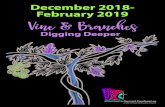 December 2018- February 2019 Vine Branches 2019+vine+and... 5 GO BIGGER If your congregation hands out