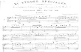 Heller - Op 154 - 21 Etudes Speciales after Chopin