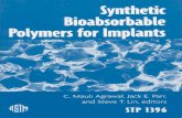 Synthetic Bioabsorbable Polymers