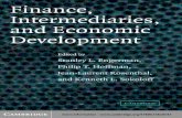 Finance, intermediaries, and economics