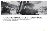 VOLTE TROUBLESHOOTING - NETSCOUT  PROVIDER l WHITE PAPER l VOLTE TROUBLESHOOTING Protect the Customer Experience with Iris Session Analyzer