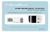 SWIMMING POOL - .Performance Data of Swimming Pool Heat Pump Unit SWIMMING POOL HEAT PUMP Power wiring