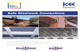 Safe Steelwork Connections · PDF file safe steelwork connections separating people from hazards • steelwork clamps, cavity fixings, steel floor fixings & building services fixings