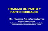 TRABAJO DE PARTO Y PARTO NORMALES