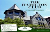 Hamilton Club 100th Anniversary