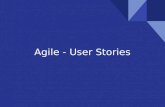 Agile Scrum - Crafting user stories