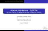 Analyse des signaux - ELE2700 - cours. Repr©sentation des signaux continus et analyse harmonique