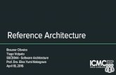 Reference Architecture - USP .2. Definition "A reference architecture refers to an architecture that