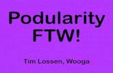 Podularity FTW!