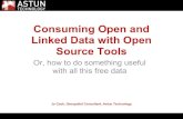 Consuming open and linked data with open source tools
