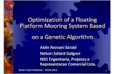 Optimization of a Floating Platform Mooring System Based on Genetic Algorithm