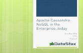 Apache Cassandra: NoSQL in the enterprise
