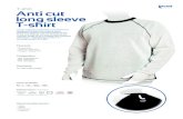 T-shirt Anti cut long sleeve T-shirt ... T-shirt A tear-resistant undershirt conceived and designed