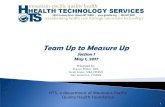 Team Up to Measure Up - Mountain-Pacific Quality Healthcare ... provided via the post-session survey