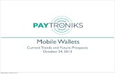Mobile wallet presentation