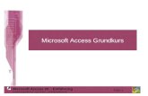 Microsoft Access Grundkurs