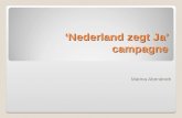 Campagne Nederland zegt Ja