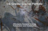 CS Granite Granite Portfolio