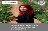 West Bank and Gaza Inclusive Growth - 2017 · PDF file WEST BANK AND GAZA INCLUSIVE GROWTH DIAGNOSTIC . USAID Inclusive Growth Diagnostic Team – West Bank and Gaza William Ayala