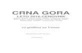 CRNA GORA - 2016/CRNA GORA/CRNA_GORA_PROGRAM_2016.pdf crna gora leto 2016.cenovnik budva ¢â‚¬¢ becici