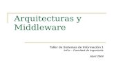Arquitecturas y Middleware