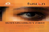 Sustainability First - In search of telecentre sustainability
