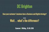 Ben Wilding - Business vs digital strategy