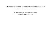 Cinema museums and archives; Museum international; Vol.:XLVI, 4